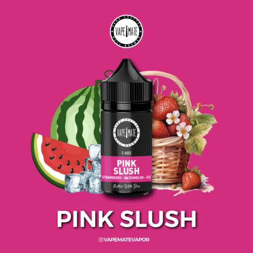 Vape Mate Pink Slush 50 MG / 30 ML Salt Likit