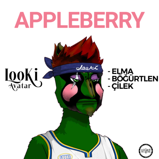 Looki Avatar Apple Berry 3 MG / 60 ML Freebase Likit